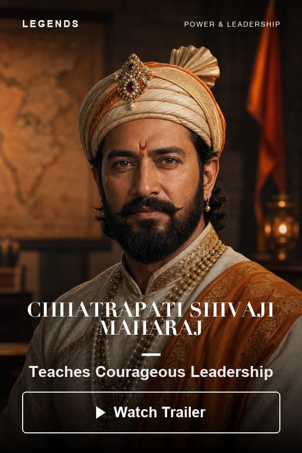 Chhatrapati Shivaji Maharaj — Teaches Courageous Leadership