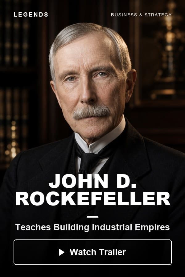 John D. Rockefeller — Teaches Building Industrial Empires