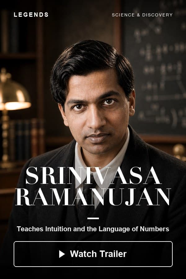 Srinivasa Ramanujan — Teaches Intuition and the Language of Numbers