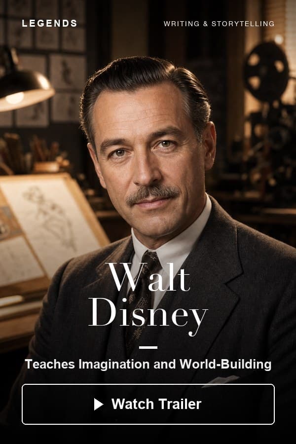 Walt Disney — Teaches Imagination and World-Building
