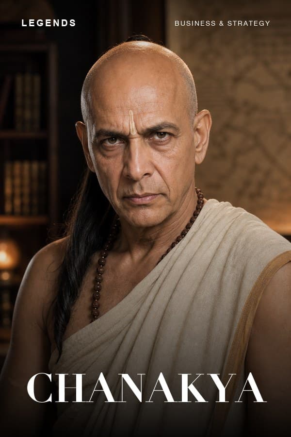 Chanakya — Teaches Power, Strategy, and Statecraft