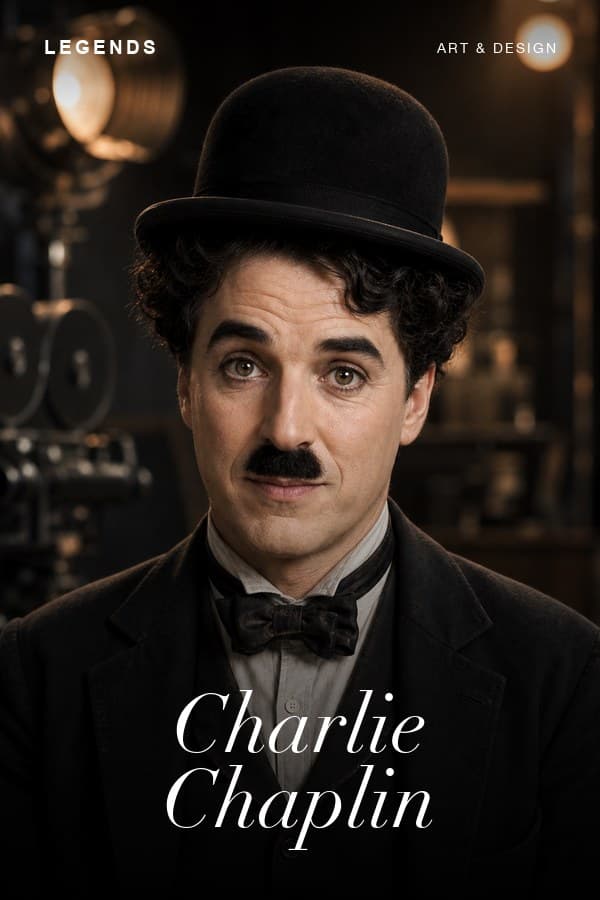 Charlie Chaplin — Teaches Visual Comedy and Human Emotion