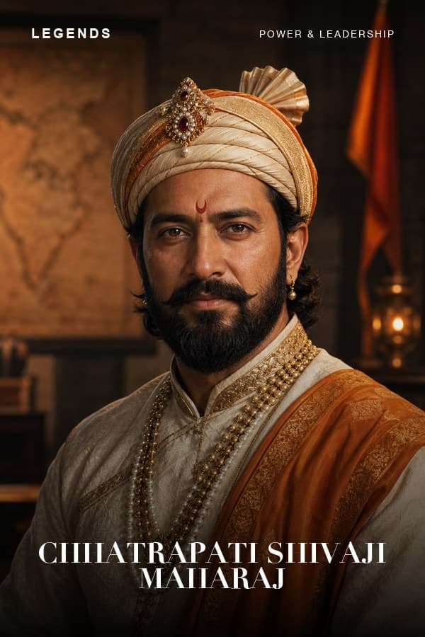 Chhatrapati Shivaji Maharaj — Teaches Courageous Leadership