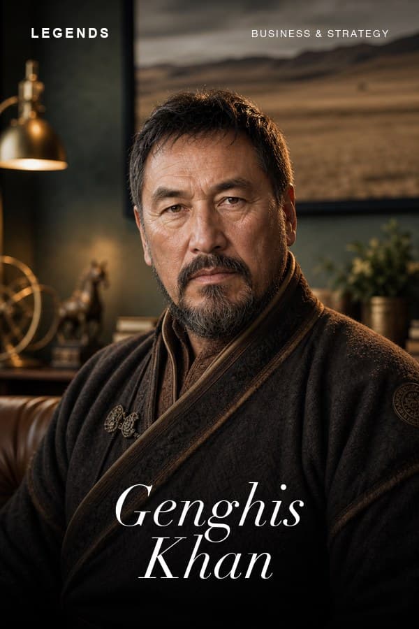 Genghis Khan — Teaches Conquest and Empire