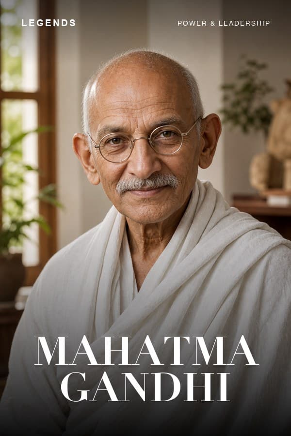 Mahatma Gandhi — Teaches Nonviolent Power