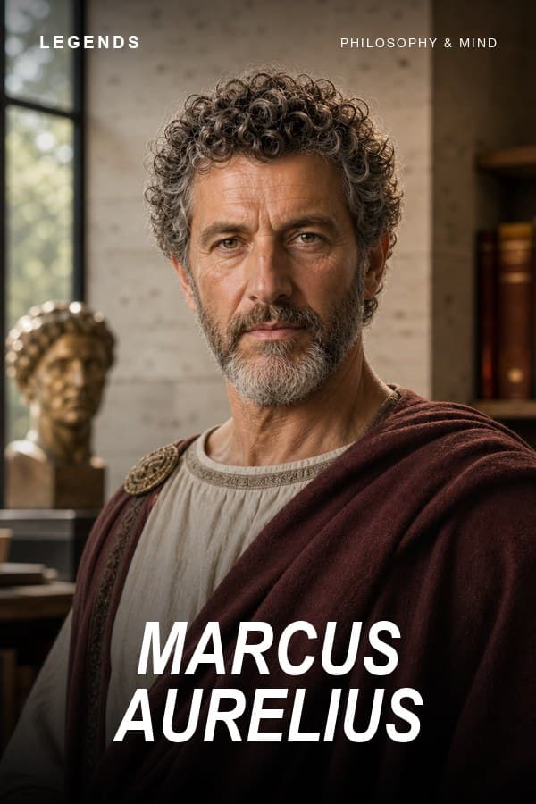 Marcus Aurelius — Teaches Stoic Leadership