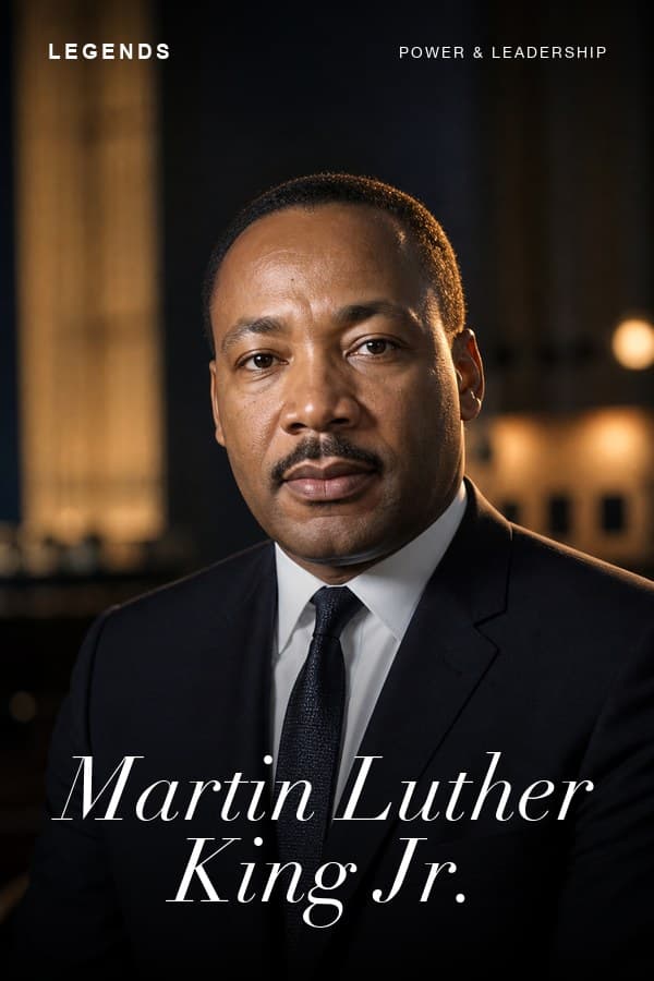 Martin Luther King Jr. — Teaches Civil Rights Leadership