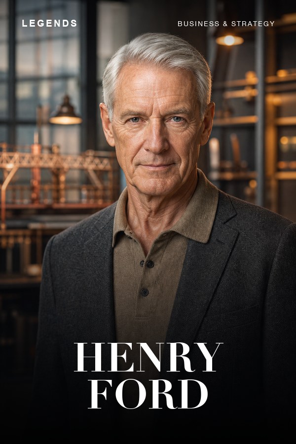 Henry Ford — Teaches Industrial Innovation