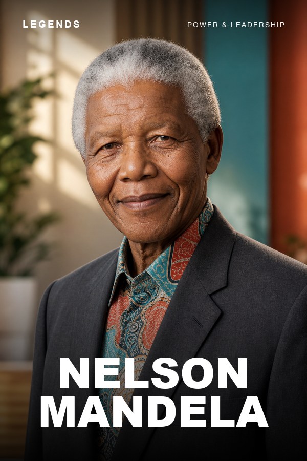 Nelson Mandela — Teaches Freedom and Forgiveness