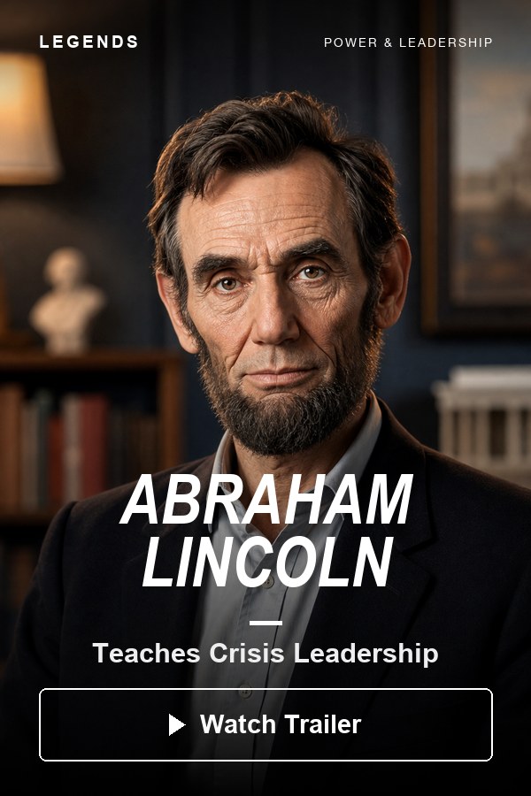 Abraham Lincoln — Teaches Crisis Leadership