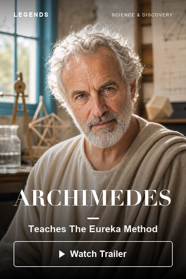 Archimedes — Teaches The Eureka Method