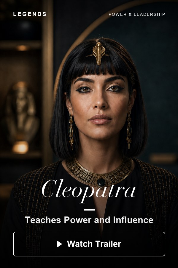 Cleopatra — Teaches Power and Influence