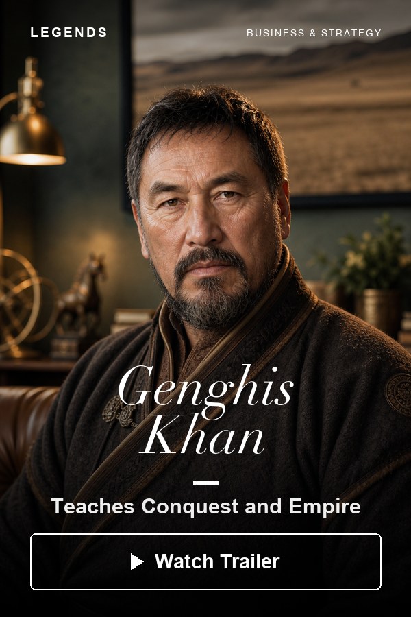 Genghis Khan — Teaches Conquest and Empire