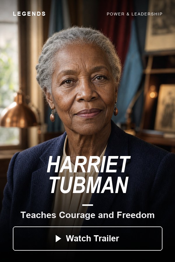 Harriet Tubman — Teaches Courage and Freedom