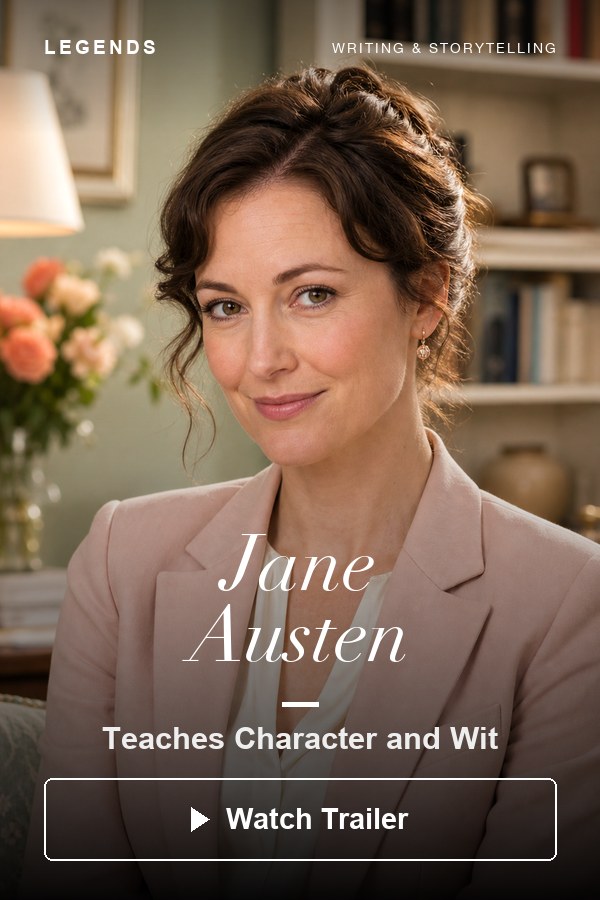 Jane Austen — Teaches Character and Wit