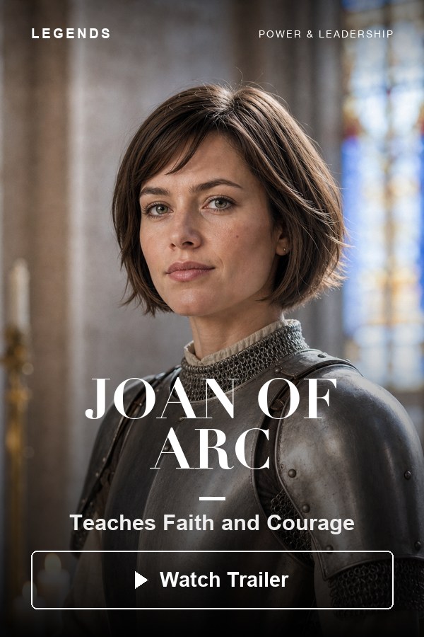 Joan of Arc — Teaches Faith and Courage