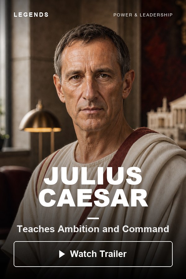 Julius Caesar — Teaches Ambition and Command