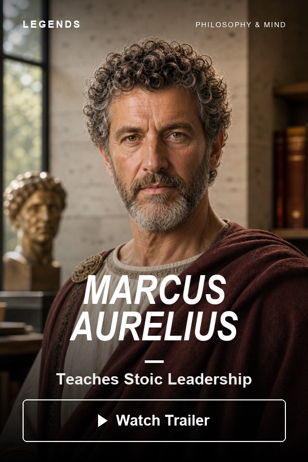Marcus Aurelius — Teaches Stoic Leadership