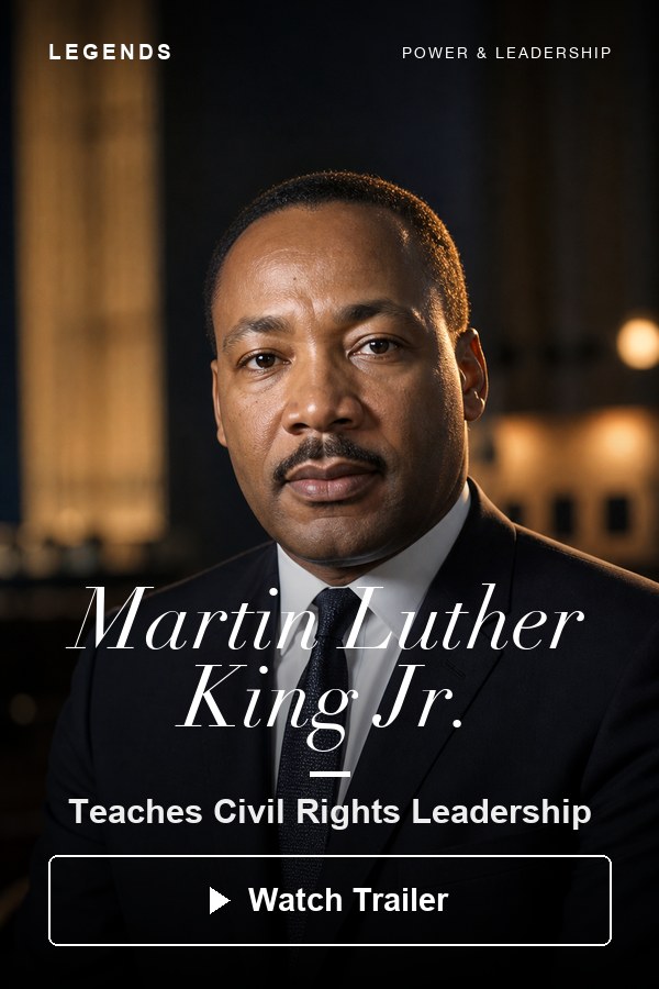 Martin Luther King Jr. — Teaches Civil Rights Leadership