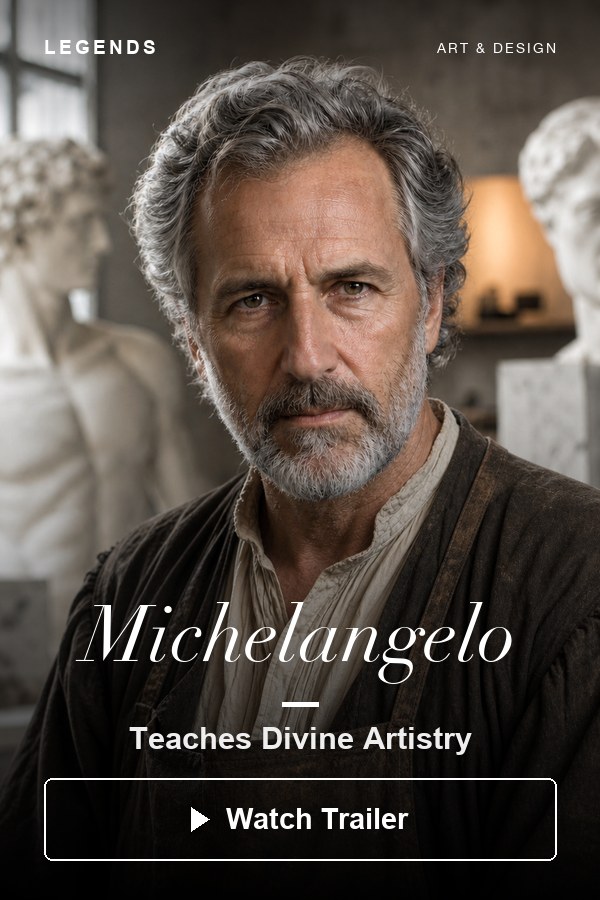 Michelangelo — Teaches Divine Artistry