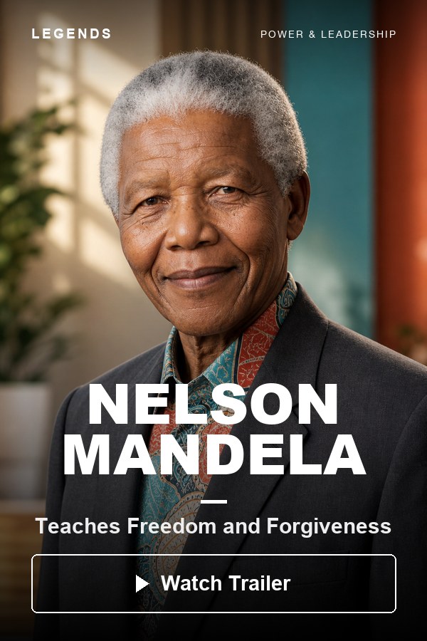 Nelson Mandela — Teaches Freedom and Forgiveness