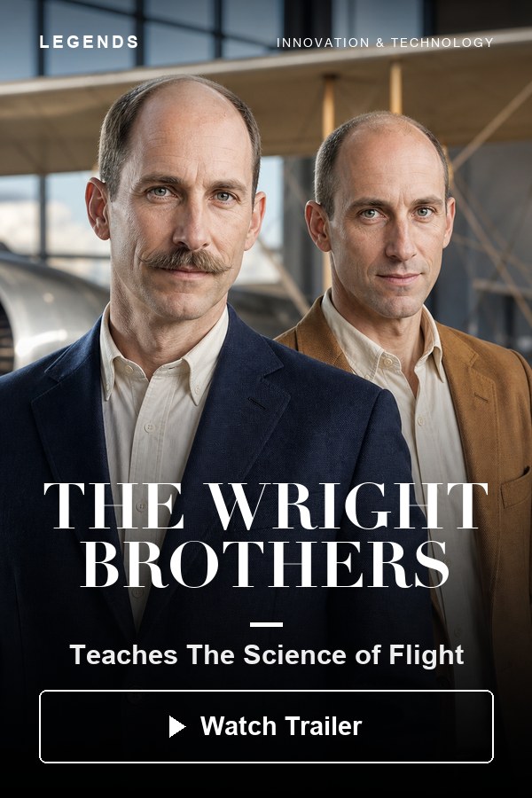 The Wright Brothers — Teaches The Science of Flight