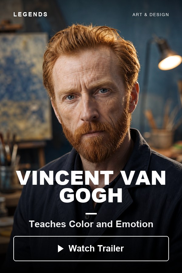 Vincent van Gogh — Teaches Color and Emotion
