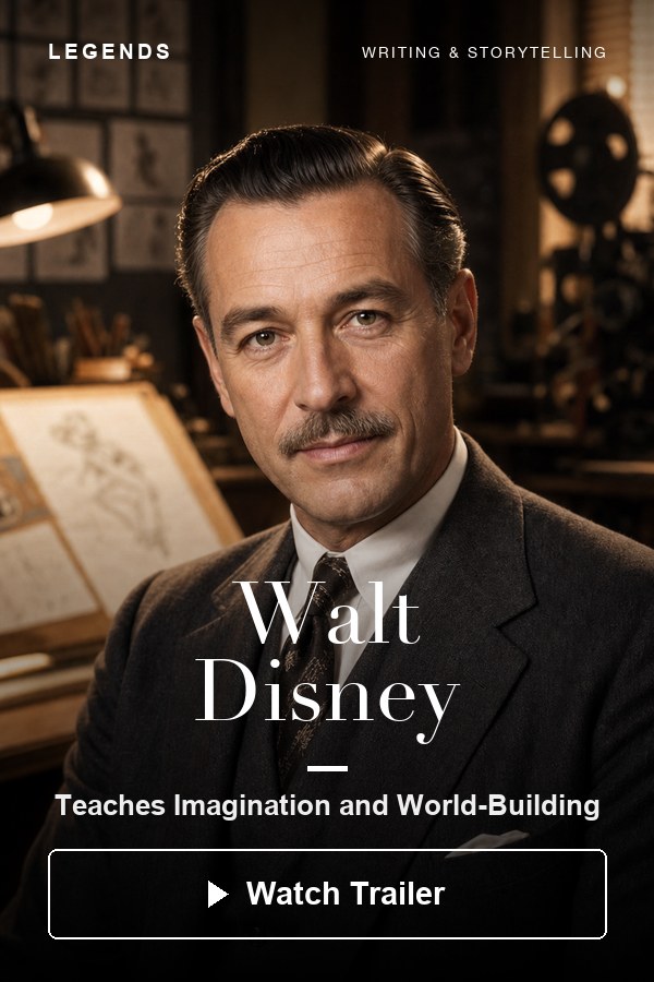 Walt Disney — Teaches Imagination and World-Building
