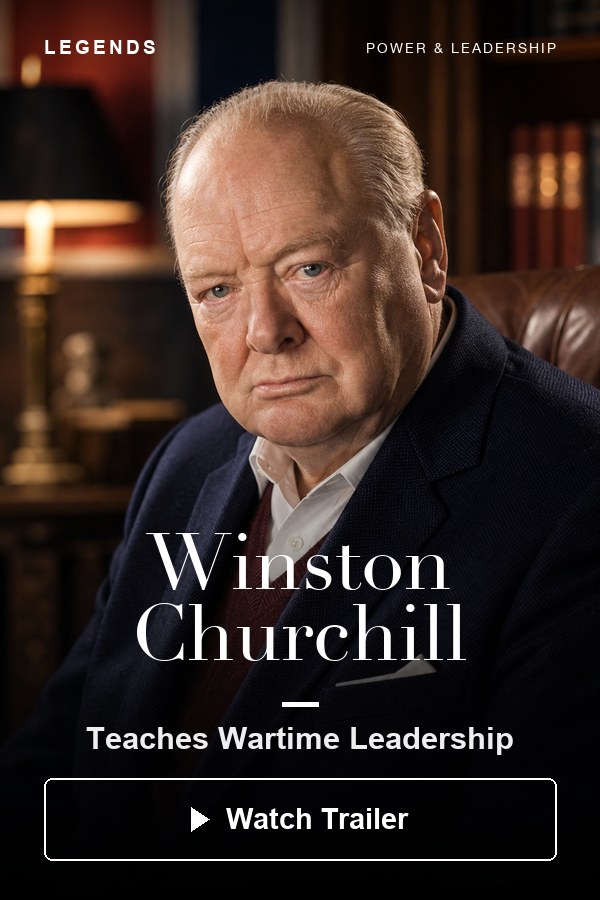 Winston Churchill — Teaches Wartime Leadership